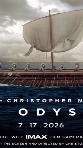 Áp-phích phim "The Odyssey". (Nguồn: Báo Thể thao & Văn hóa)