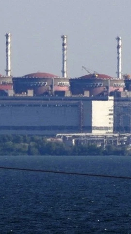 Nhà máy điện hạt nhân Zaporizhzhia. (Ảnh: Kyodo/TTXVN)