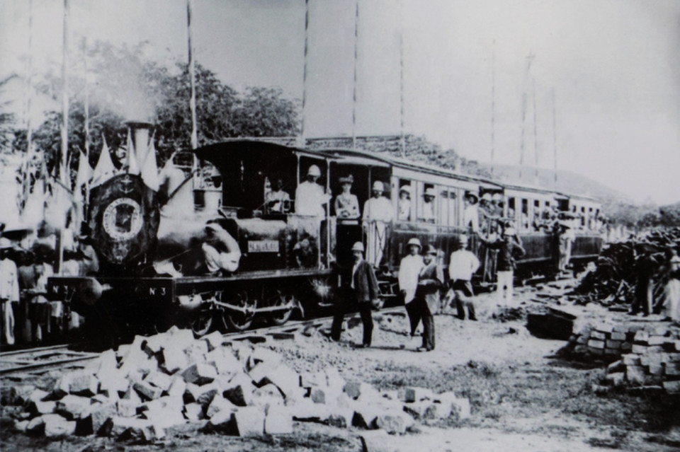 Hình ảnh lễ khánh thành tuyến xe điện Sài Gòn năm 1866. (Ảnh: BTC)