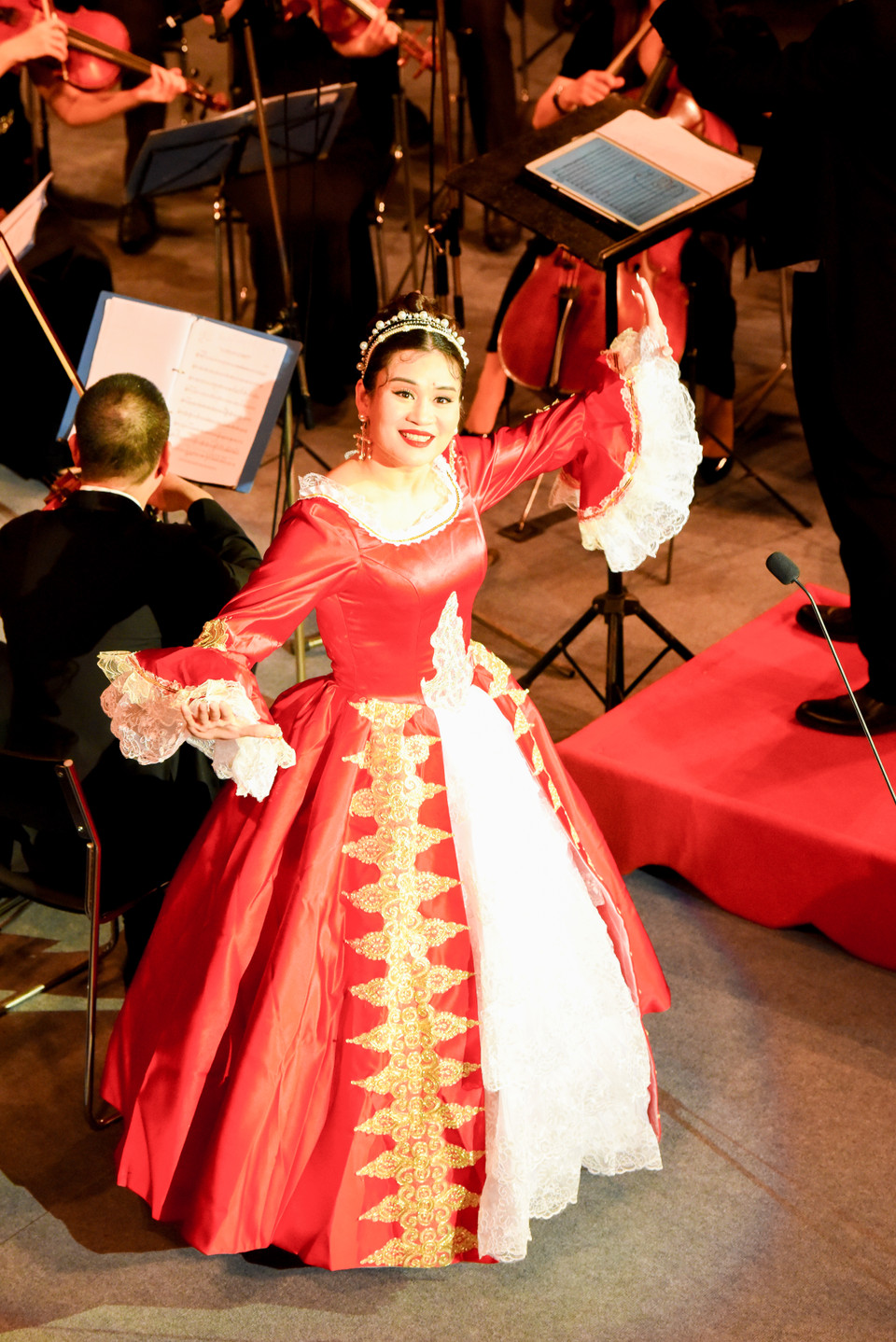 Ca sỹ Đào Tố Loan. (Ảnh: PV/Vietnam+)