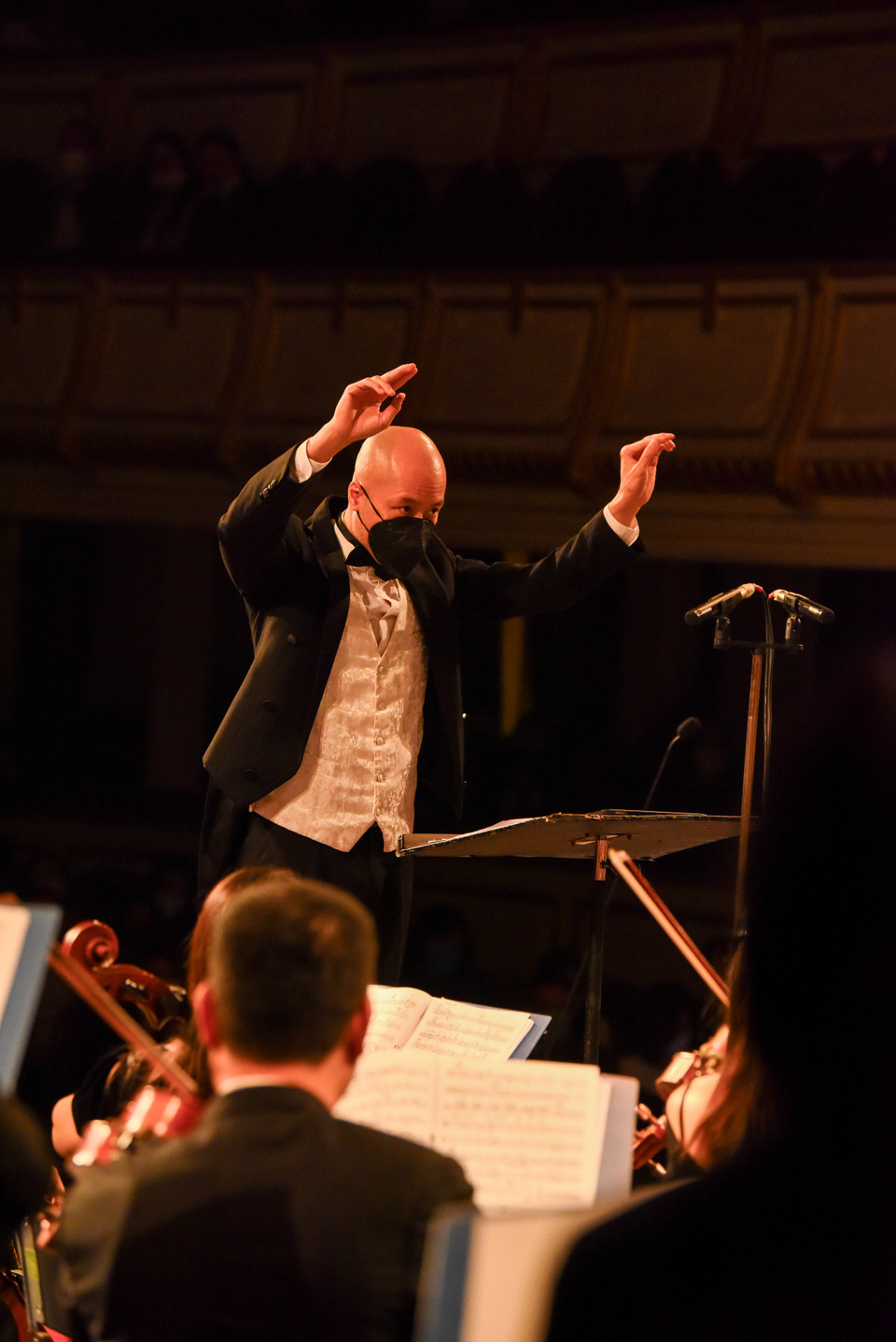 Nhạc trưởng Đồng Quang Vinh. (Ảnh: PV/Vietnam+)