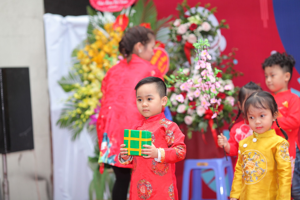 và cả bánh chưng xanh. (Ảnh: PV/Vietnam+)