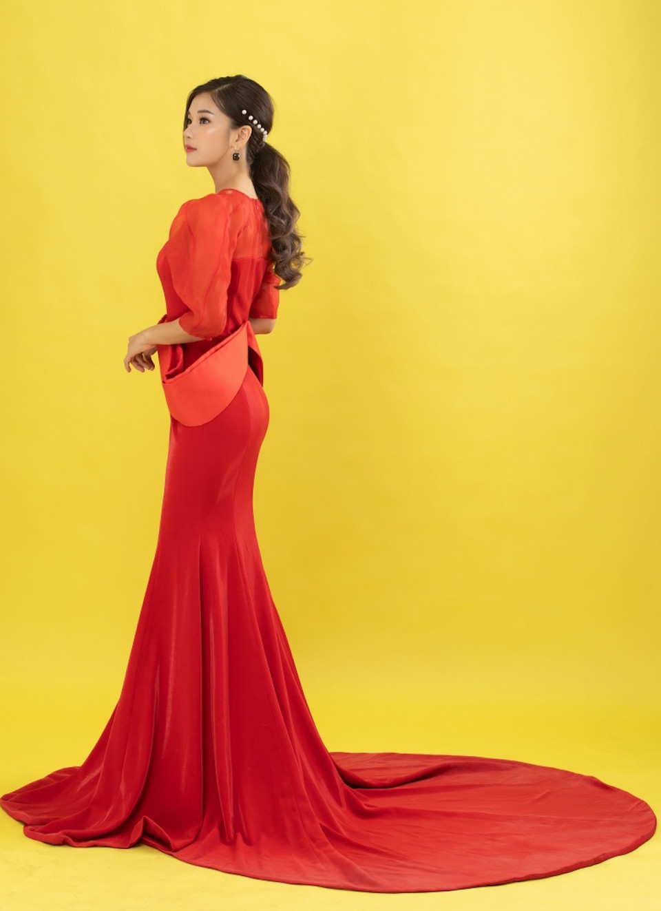 Không chỉ tham gia 'Bí mật của gió,' năm 2020, Hoàng Yến Chibi còn xuất hiện trong dự án 'Cuốc xe lúc nửa đêm' (đạo diễn Nguyễn Nguyên Hoàng). (Ảnh: CTV/Vietnam+)