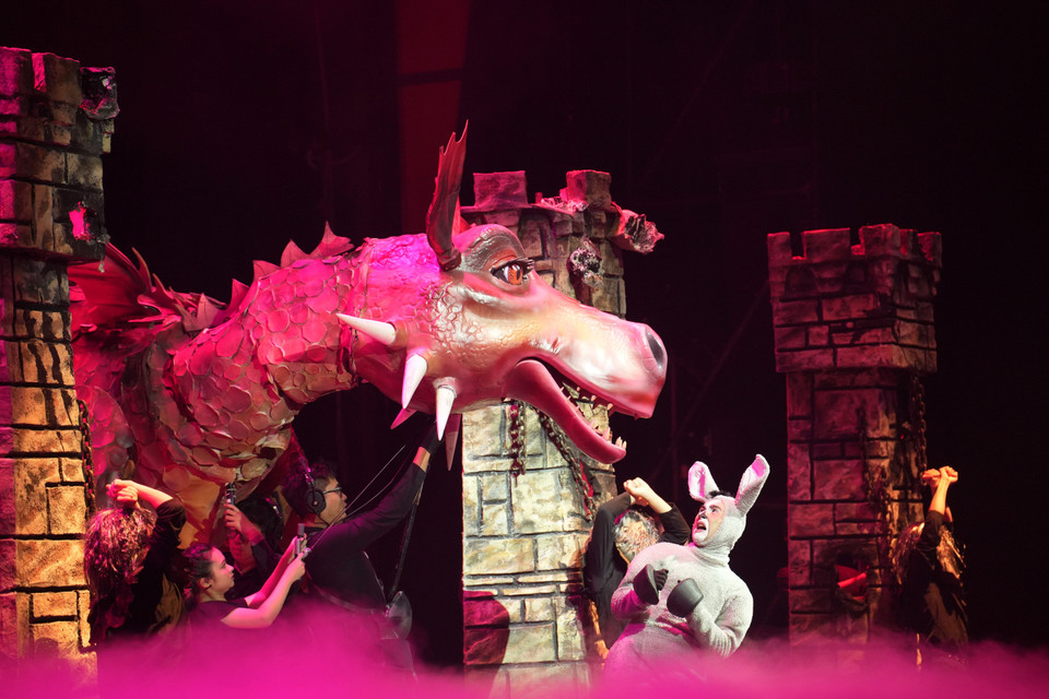 Theo bà Thanh Lê, CEO của The YOUniverse, vào mùa Hè năm 2025, êkip sẽ đưa "Shrek" tới nhiều thành phố khác như Quảng Ninh, Đà Nẵng, Nha Trang để nhiều bạn trẻ, nhiều gia đình Việt Nam có cơ hội được xem vở diễn này. (Ảnh: PV/Vietnam+)