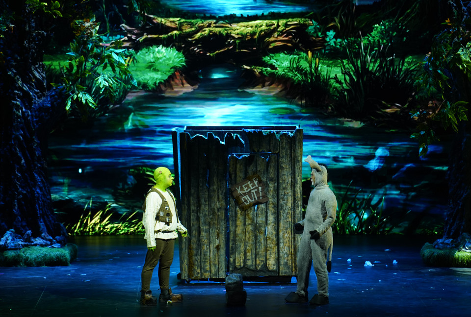 Đạo diễn Jesse Donaldson Jarrett chia sẻ : “Một vở nhạc kịch Broadway khác biệt so với một vở kịch thông thường ở âm nhạc, vũ đạo và cách chúng tạo ra sự thăng hoa trong cảm xúc. Nhạc kịch Broadway yêu cầu diễn viên ngoài diễn xuất thật chân thật, cảm xúc, còn cần có vũ đạo tốt, giọng hát ổn định, cũng như biết cách kết hợp cả ba yếu tố ca hát, nhảy múa, diễn xuất để tỏa sáng trên sân khấu. (Ảnh: PV/Vietnam+)