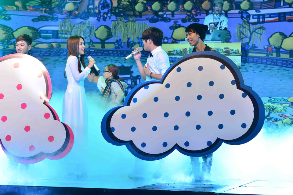 Lần đầu tiên, Tú Vi-Bùi Anh Tuấn vượt ra khỏi ‘vùng an toàn’ của mình (Ảnh: BTC)