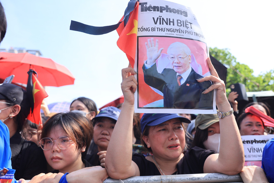 Tổng Bí Thư Nguyễn Phú Trọng là người cộng sản kiên trung, người học trò ưu tú của Bác Hồ. (Ảnh: Hoài Nam/Vietnam+)