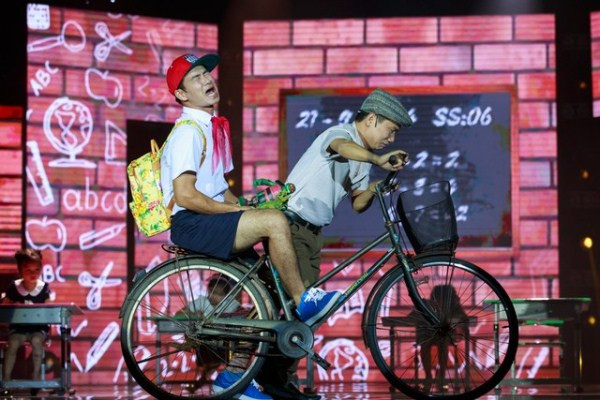 "Hai bố con" nhà báo Ngô Bá Lục - nghệ sỹ Xuân Bắc