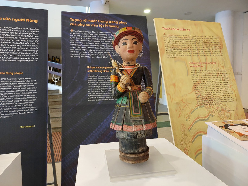 Con rối gỗ. (Ảnh: Minh Thu/Vietnam+)