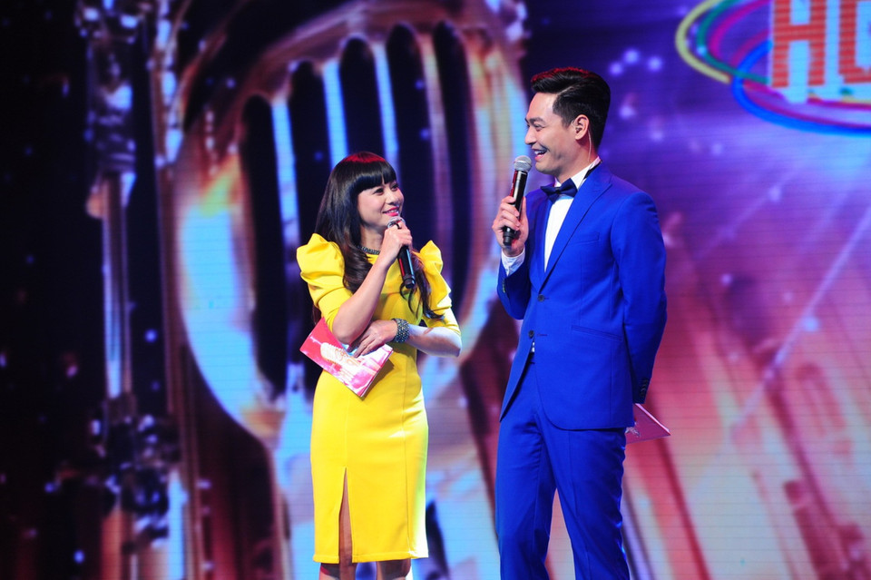 Hai MC của chương trình (Ảnh: BTC)