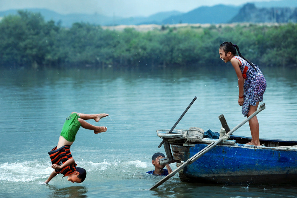 'Nhào lộn' - Ngọc Thành. (Nguồn ảnh: BTC)