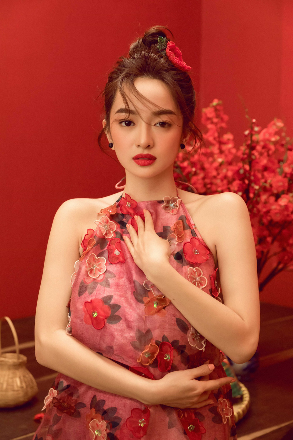 Kaity Nguyễn đẹp mơ màng ở tuổi đôi mươi. (Ảnh: CTV/Vietnam+)