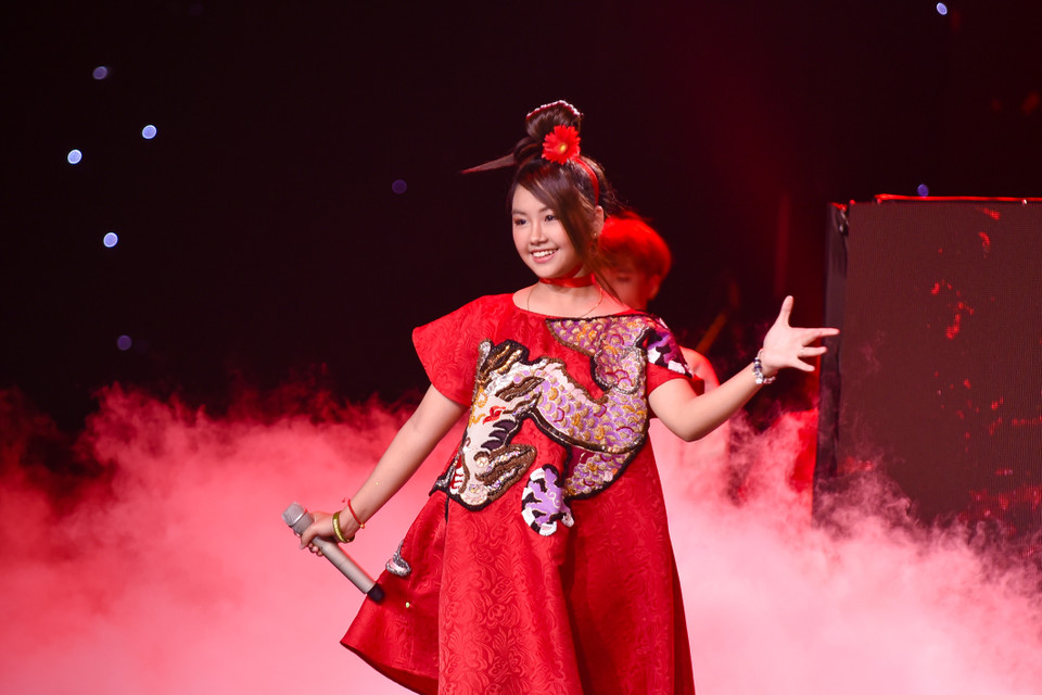 Khánh An tỏa sáng trong đêm chung kết. (Ảnh: BTC)