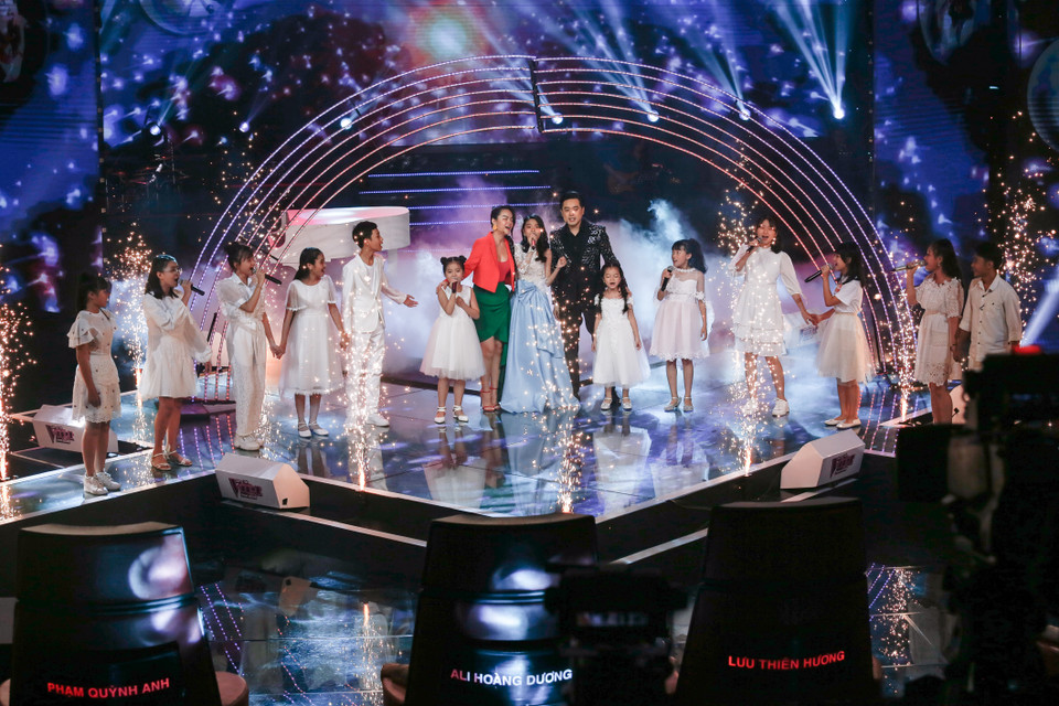 Nhìn chung, các tiết mục trong đêm chung kết được đầu tư dàn dựng khá kỹ lưỡng. (Ảnh: BTC)