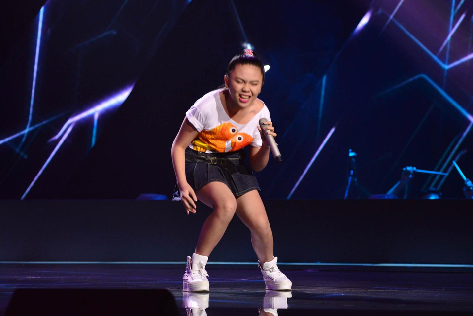 Phan Nguyễn Ngọc Trâm Anh khép lại tập hai vòng ‘Giấu mặt’ với phần trình diễn sôi động. (Ảnh: BTC)