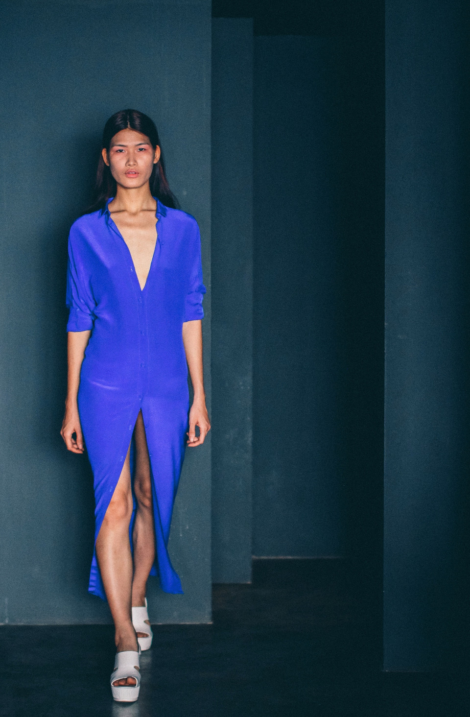 Nét thanh lịch tối giản theo phong cách hiện đại trong thiết kế của Hà Trương. (Ảnh: BTC)