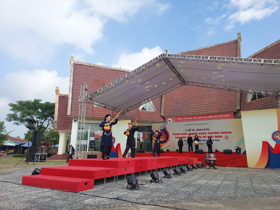  Liên hoan diễn ra từ ngày 18-20/11 tại Làng Văn hóa-Du lịch các dân tộc Việt Nam. (Ảnh: Minh Thu/Vietnam+)