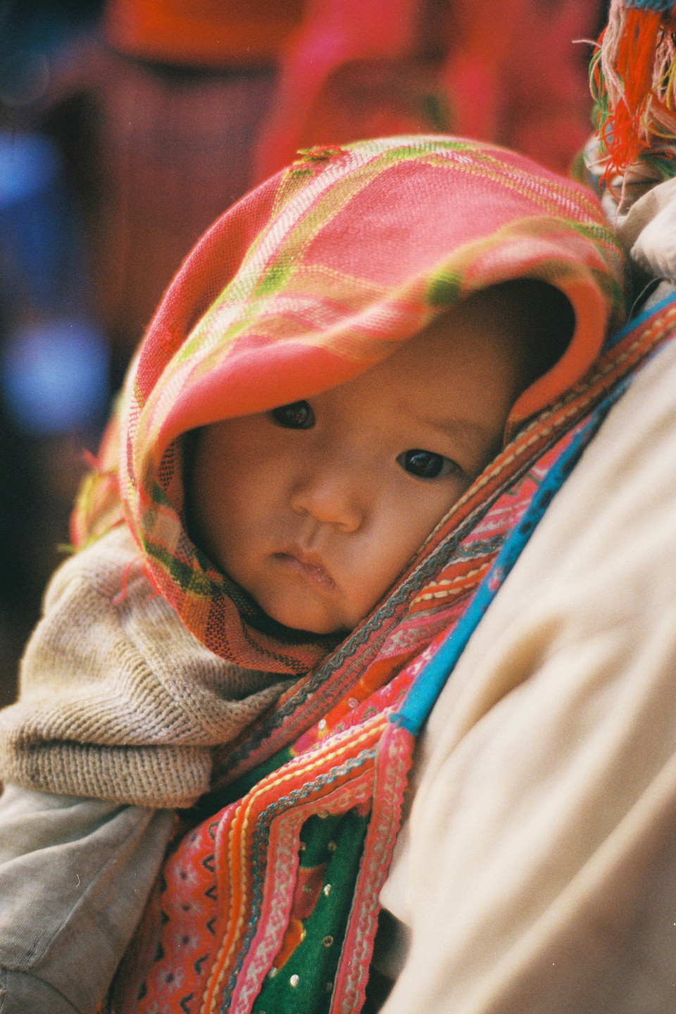 Phút 'Bình yên trên lưng mẹ.' (Ảnh: BTC)