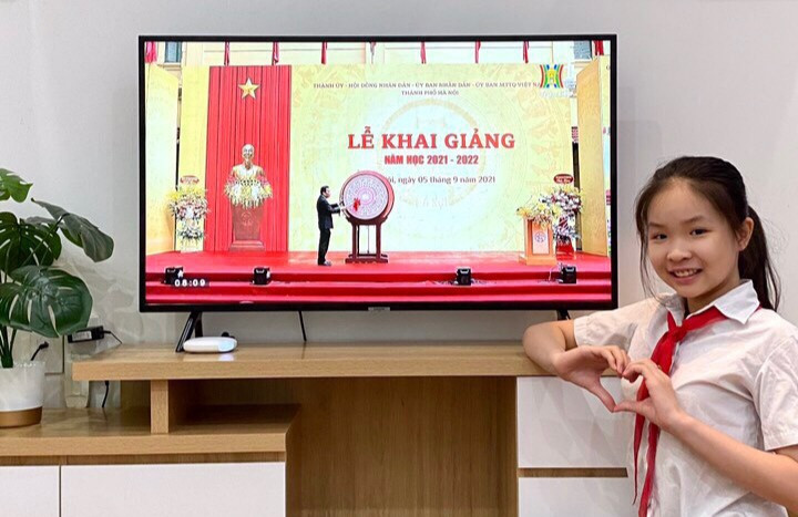 Một lễ khai giảng đặc biệt, cho một năm học đặc biệt bắt đầu. (Ảnh: CTV)