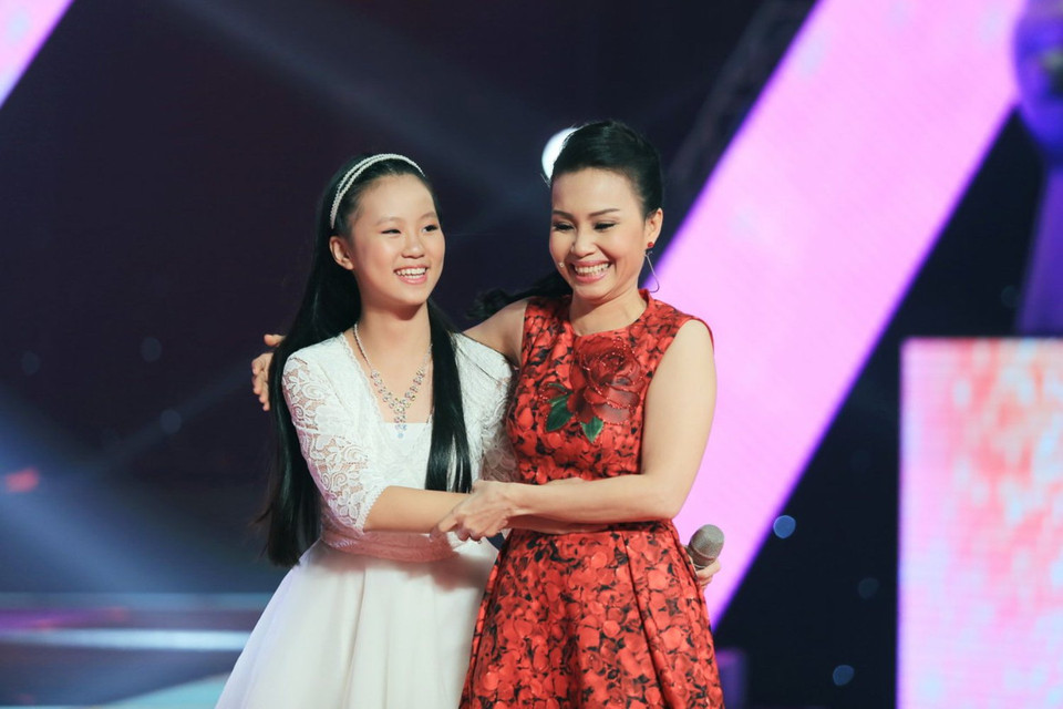 Mỹ Uyên đã trở thành một ‘chiến binh’ của đội Cẩm Ly với chất giọng truyền cảm. (Ảnh: BTC)