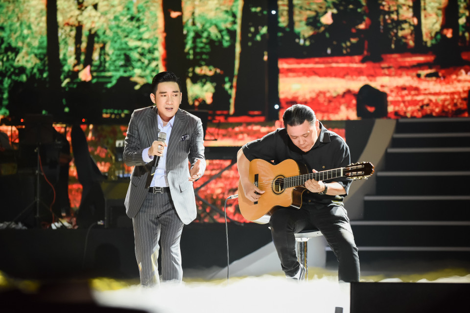 Năm 2019 đánh dấu chặng đường hai thập kỷ ca hát của Quang Hà. (Ảnh: Vietnam+)