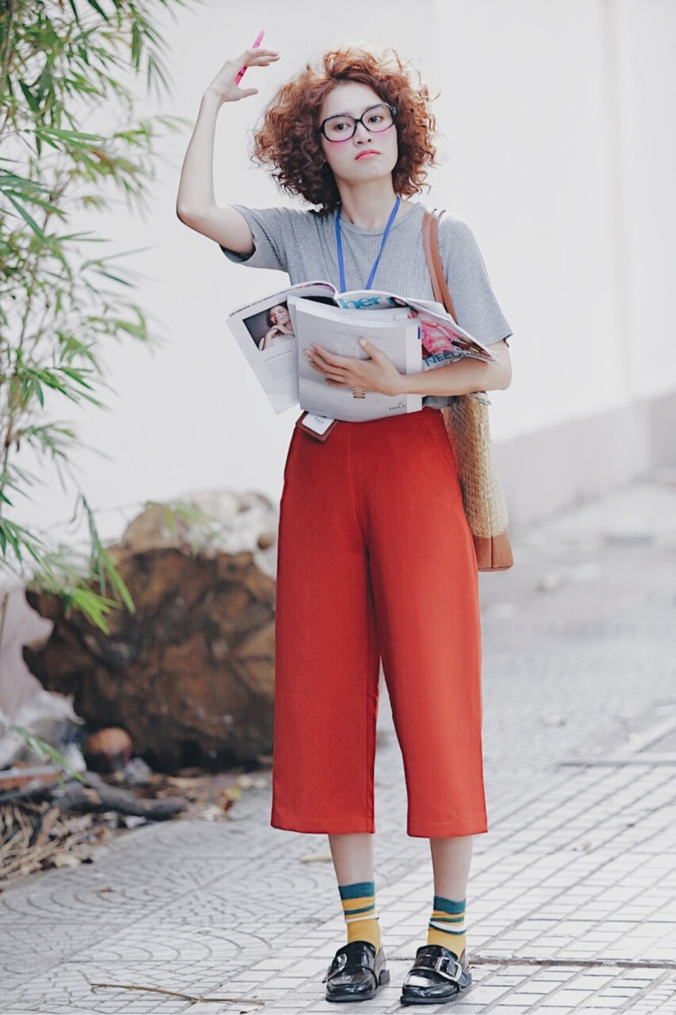 Cô nàng xấu xí An Chi - một hình ảnh khác lạ của Ninh Dương Lan Ngọc. (Ảnh: ĐLP)