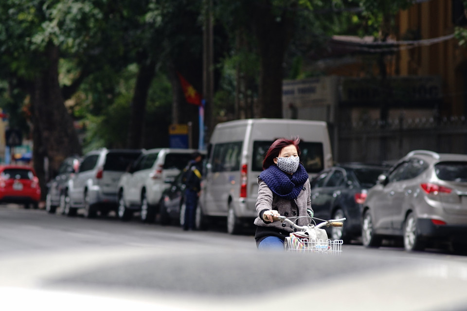 Theo Trung tâm dự báo Khí tượng Thủy văn Trung ương, nhiệt độ thấp nhất ở Hà Nội trong ngày hôm nay từ 11-14 độ C. (Ảnh: Hoàng Long/Vietnam+)