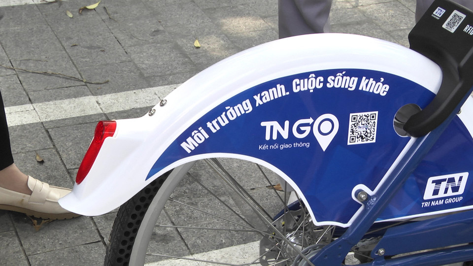 Trước tiên, người muốn thuê xe cần tải TN Go và cài đặt trên điện thoại thông minh. (Ảnh: PV/Vietnam+)