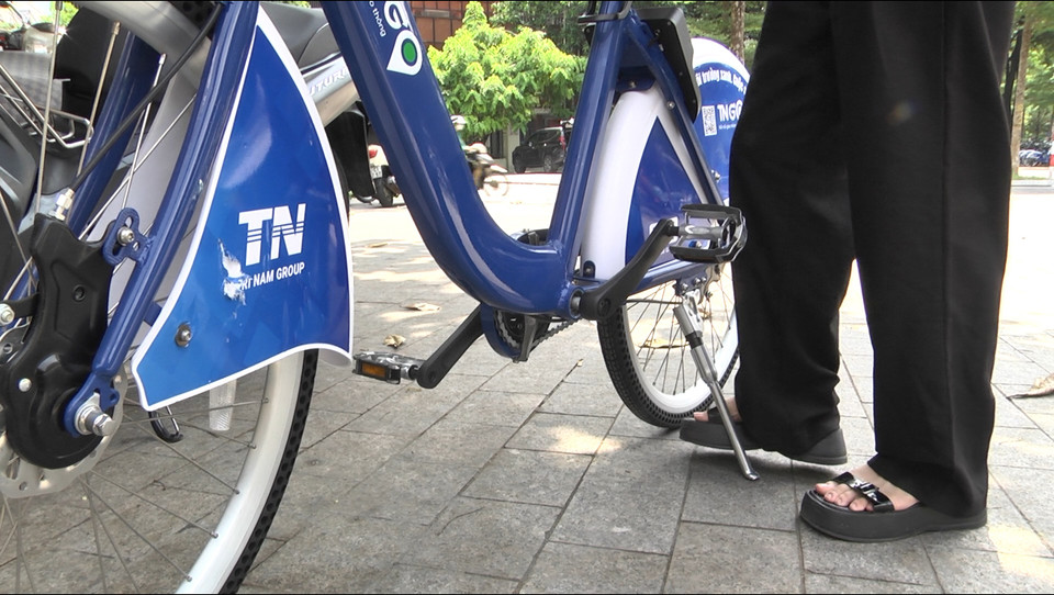 Cũng trong giai đoạn đầu tiên thử nghiệm tại Hà Nội, TN Go sẽ cho thuê cả xe điện. (Ảnh: PV/Vietnam+)