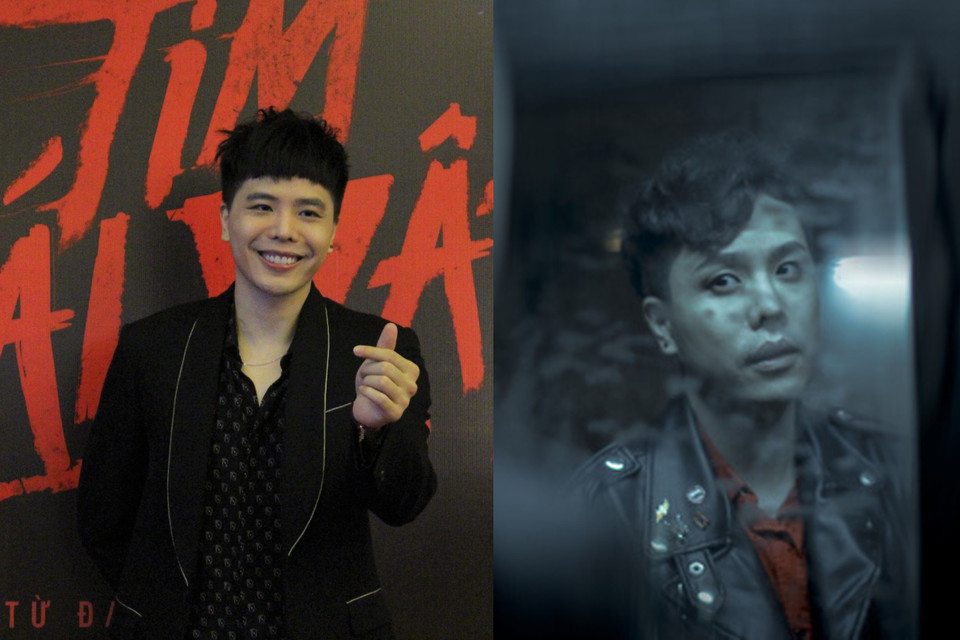 Qua phần trailer và giới thiệu, đa số khán giả đều đã biết Dustin (Trịnh Thăng Bình) là một ngôi sao, ca sỹ hết thời có lối cư xử hống hách và khó chịu, thường đi chọc ghẹo và chế giễu người khác, trong đó có Lâm. Càng về giữa phim, Dustin thoắt ẩn thoắt hiện, gây bất ngờ kèm với bất an cho khán giả khi đột nhiên giúp đỡ, bày cách cho Lâm tìm ra chân tướng kẻ giết người. Nam ca sỹ có cơ hội gây dấu ấn với khán giả khi vai diễn của anh trở nên ma mị, khó hiểu và bí ẩn hơn. (Ảnh: Minh Anh/Vietnam+, Nhà phát hành)