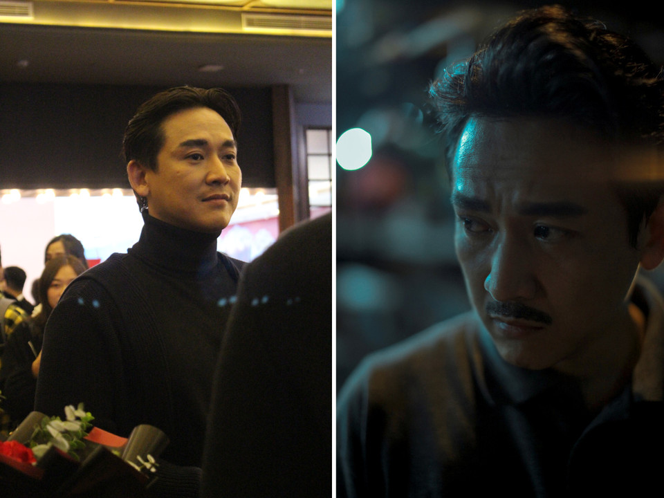 Vai diễn của Hứa Vĩ Văn - ông Bé ‘què’ nhận nhiều lời khen. Vào vai một ông già gàn dở, có nhiều khuất tất, để đạt được mục đích của mình, đây là một nỗ lực thay đổi hình ảnh của nam diễn viên 40 tuổi. Trước đó, khán giả vốn quen với hình mẫu bảnh trai, ‘soái ca’ của anh, gần đây nhất là ‘Tiệc trăng máu.’ Trong phim, ông Bé ‘què’ thực hiện nhiều tiểu xảo khiến khán giả càng lúc càng nghiêng về khả năng ông chính là thủ phạm giết Thịnh. (Ảnh: Minh Anh/Vietnam+, Nhà phát hành)