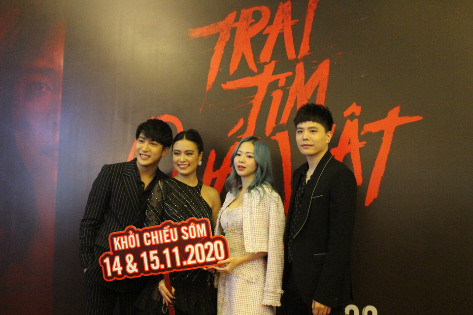 Sau xuất chiếu sớm cho giới báo chí và người nổi tiếng ngày 10/11 ở Thành phố Hồ Chí Minh và ngày 12/11 tại Hà Nội, ‘Trái tim quái vật’ sẽ có suất chiếu sớm tại một số điểm rạp vào ngày 14-15/11. (Ảnh: Minh Anh/Vietnam+)