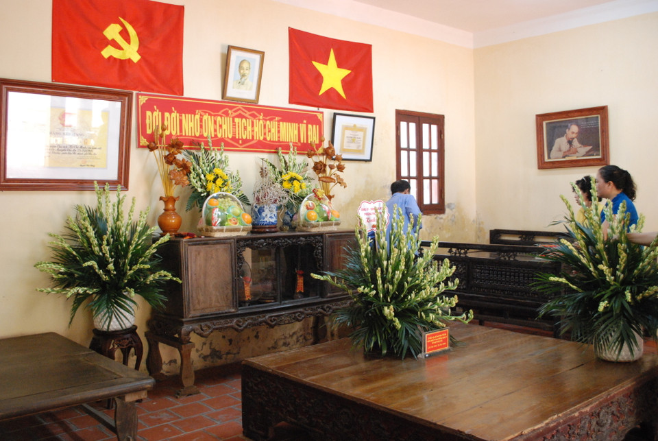 Nhà cụ An là nơi Bác Hồ ở trong khoảng thời gian rất ngắn, nhưng những tình cảm yêu thương sâu nặng của Bác đối với nhân dân địa phương còn lắng đọng mãi mãi qua nhiều thế hệ. (Ảnh: PV/Vietnam+)