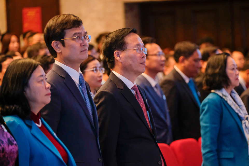 Chủ tịch nước Võ Văn Thưởng nguyên là Bí thư Thứ nhất Trung ương Đoàn Thanh niên Cộng sản Hồ Chí Minh trong giai đoạn từ tháng 1/2007 đến tháng 8/2014. (Ảnh: PV/Vietnam+)