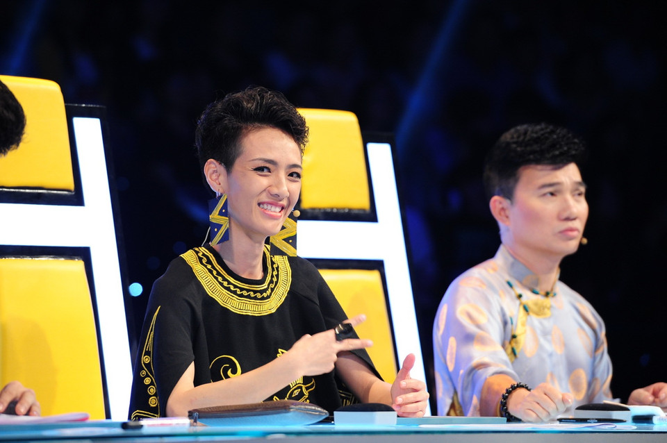 Hai giám khảo khó tính của ‘Cặp đôi hoàn hảo 2014’ (Ảnh: Lý Võ Phú Hưng)