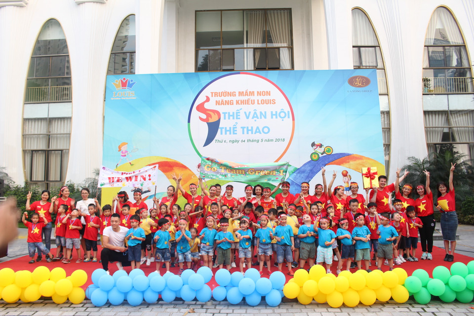 Theo ban tổ chức, chương trình nhằm mang đến cho trẻ cơ hội trải nghiệm, niềm vui, sự phát triển cả thể chất, tinh thần và trí tuệ thông qua vận động. (Ảnh: CTV/Vietnam+)
