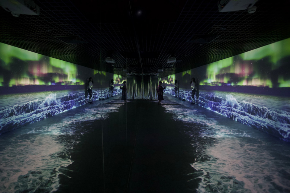 Bảo tàng nghệ thuật đa giác quan I-Museum, tầng 5 Trung tâm thương mại Tràng Tiền Plaza hiện đang là điểm đến hấp dẫn với công chúng Thủ đô. I-Museum hiện đang mở cửa xuyên suốt 7 ngày trong tuần. (Ảnh: Tuấn Anh/Vietnam+)