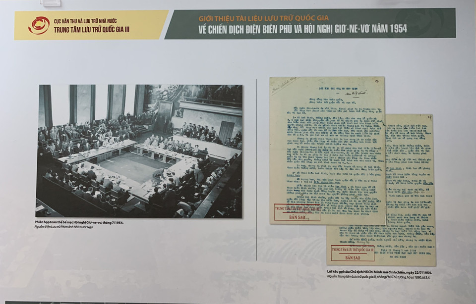 Đây là sự kiện hướng tới kỷ niệm 70 năm Chiến thắng Điện Biên Phủ (7/5/1954-7/5/2024) và 70 năm Ngày ký Hiệp định Geneve về đình chỉ chiến sự ở Việt Nam. (Ảnh: Minh Thu/Vietnam+)