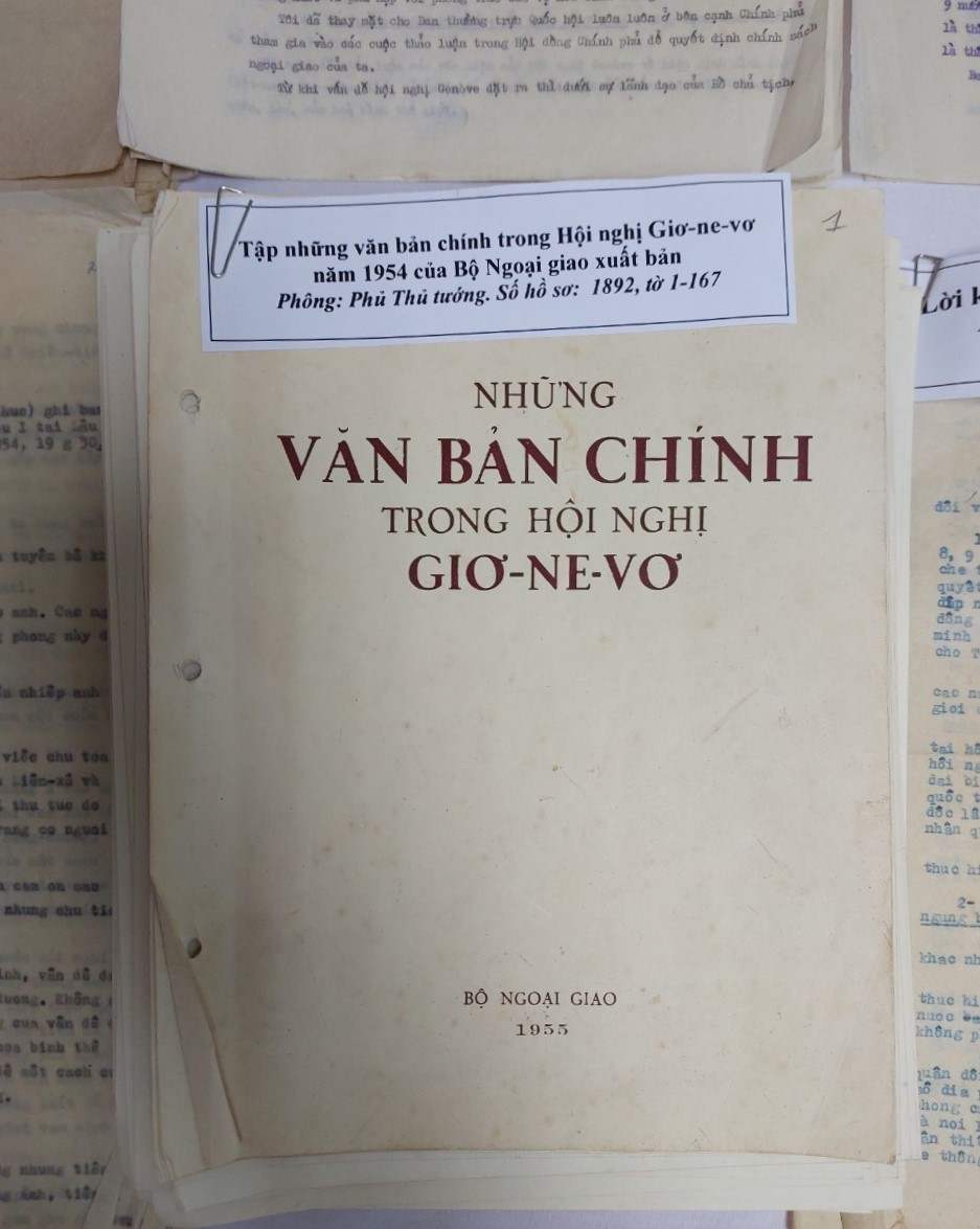 Các tài liệu này sẽ sớm được công bố, giới thiệu trước công chúng. (Ảnh: Minh Thu/Vietnam+)