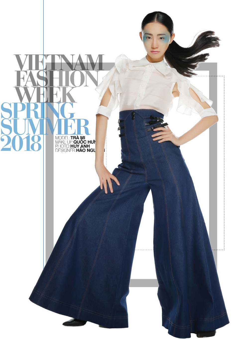 Bộ sưu tập 'Thanh Xuân' của nhà thiết kế Hảo Nguyễn như một cơn mưa rào đầu mùa Hạ với cảm hứng từ tuổi trẻ đầy cuồng nhiệt và đam mê. (Ảnh: BTC)