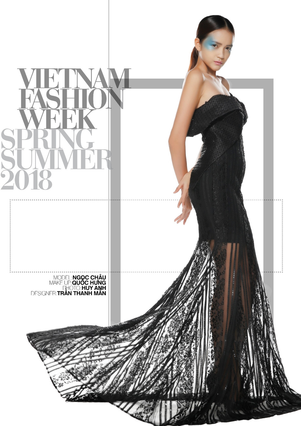 Bộ sưu tập 'The Muse' của nhà thiết kế Trần Thanh Mẫn tôn lên vẻ đẹp nóng bỏng, quyến rũ và đầy bí ẩn của người phụ nữ. (Ảnh: BTC)