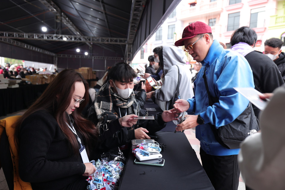 Mỗi mã vé điện tử chỉ có giá trị cho 1 người và 1 lần sử dụng. (Ảnh: PV/Vietnam+)