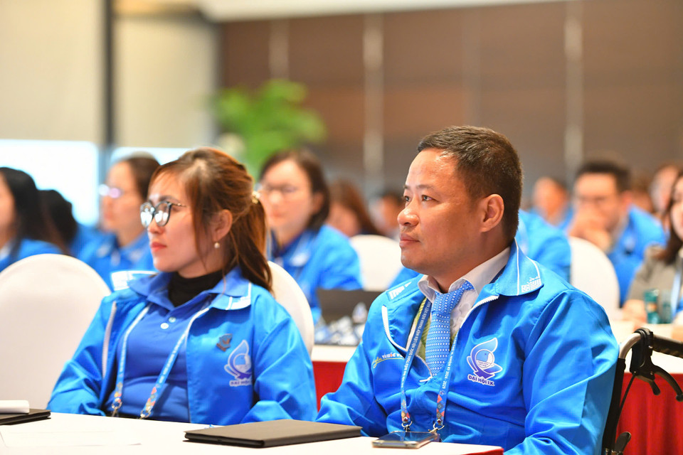 Đây là cơ hội để các đại biểu đóng góp ý kiến, xây dựng Hội ngày càng vững mạnh. (Ảnh: PV/Vietnam+)