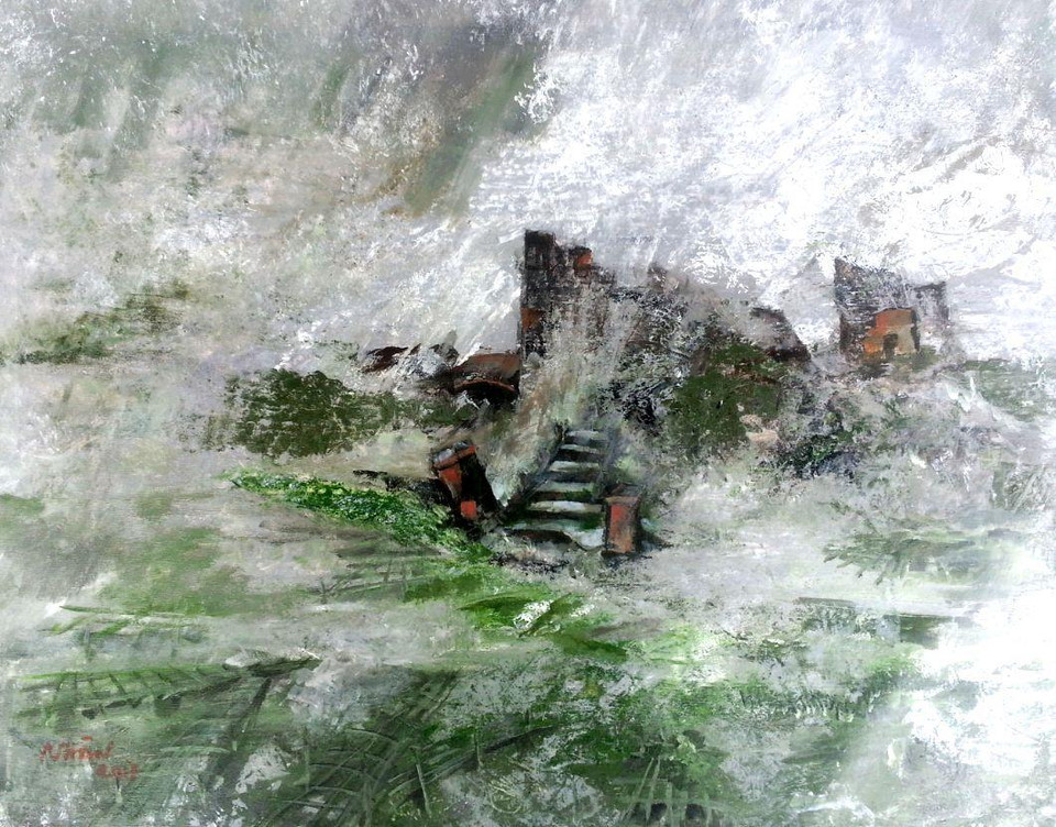 Ngoài ra, cảnh sắc 'Tam Đảo' cũng được thể hiện đầy biến ảo, bất ngờ trong 'Đáo Xuân.' (Ảnh: CTV)