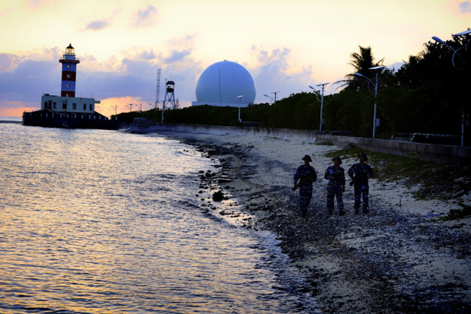 'Hoàng hôn Nam Yết' qua góc nhìn của tác giả Lê Quang Dũng. (Ảnh: BTC)