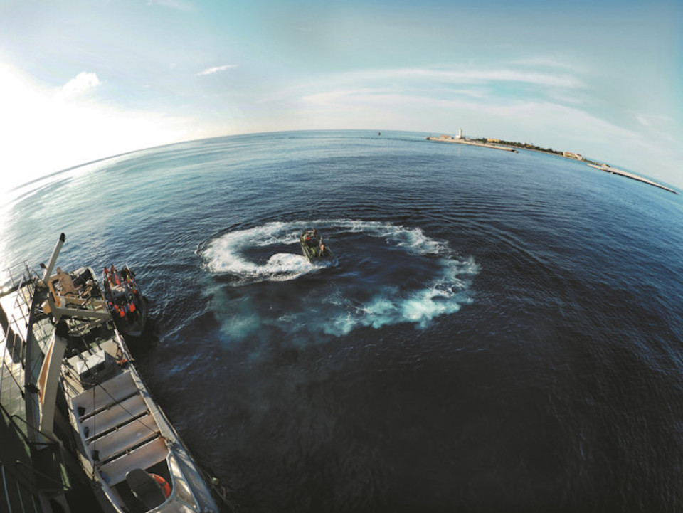 Tác phẩm 'Mắt biển' của tác giả Mỹ Trà. (Ảnh: BTC)