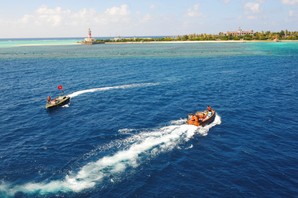 Cùng tác giả Vũ Quốc Khánh 'Vào đảo.' (Ảnh: BTC)