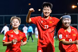 U17 nữ Việt Nam giành vé vào tứ kết U17 nữ châu Á. (Nguồn: AFC)