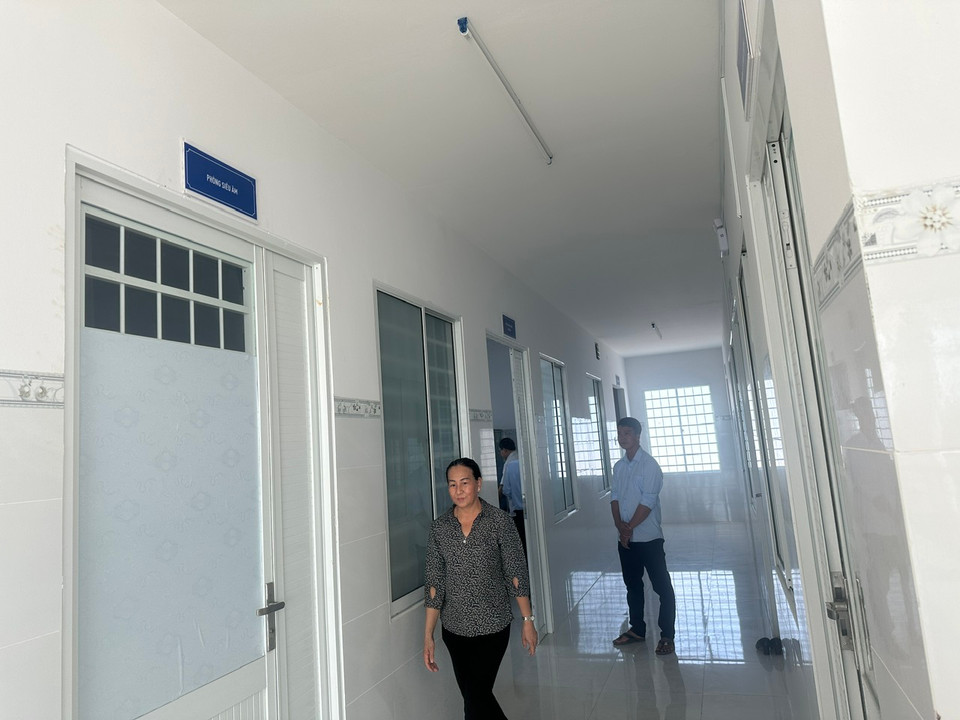 Cơ sở hạ tầng khang trang tại Trạm Y tế tuyến xã. (Ảnh: T.G/Vietnam+)