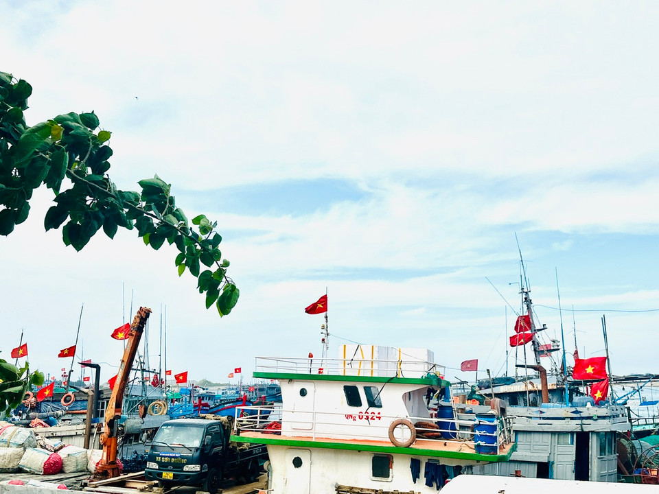 Lý Sơn là huyện đảo, đơn vị hành chính tiền tiêu của đất nước, có vai trò đảm bảo an ninh chủ quyền Quốc gia trên biển. (Ảnh: PV/Vietnam+)